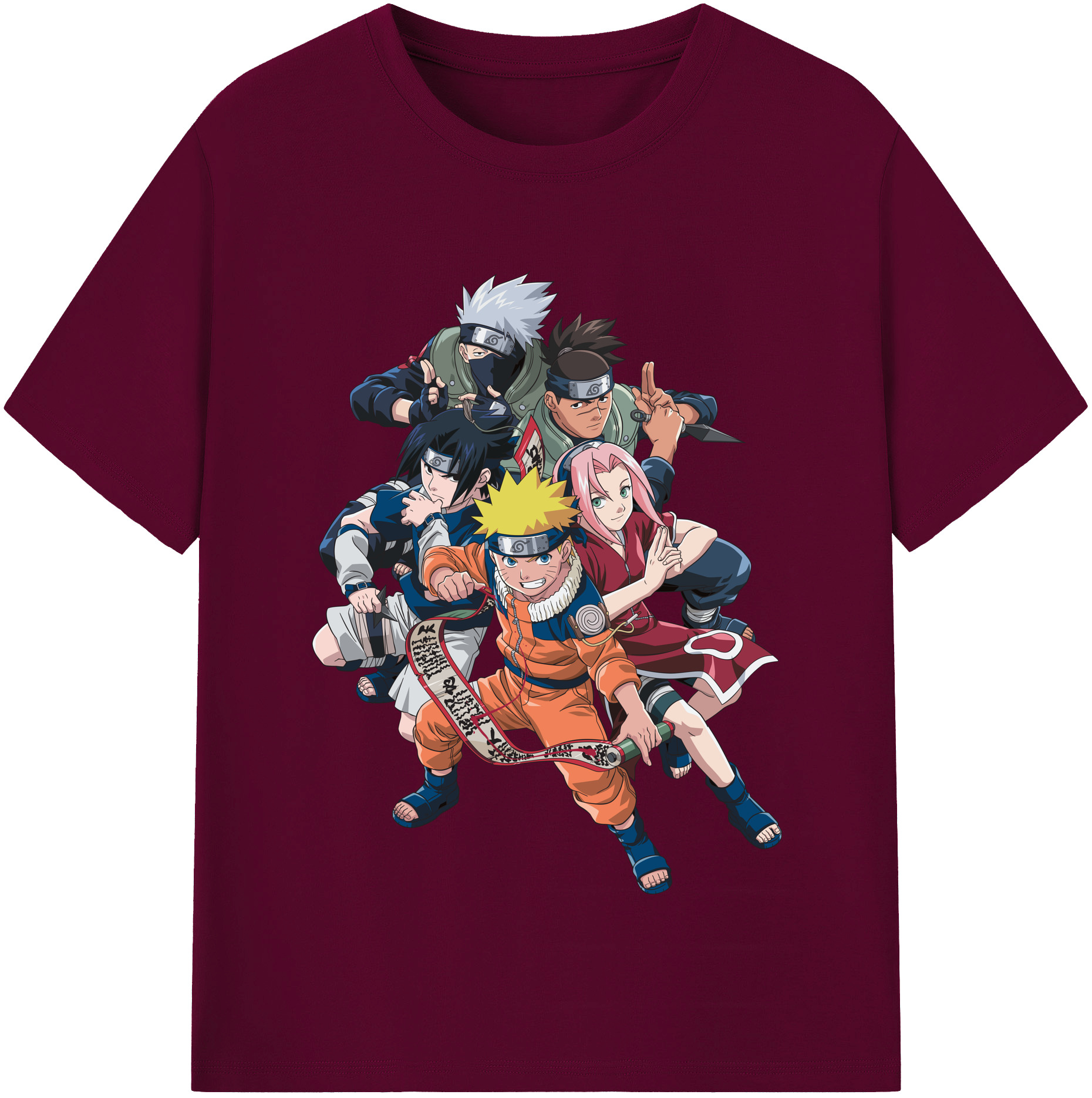 （画像用） NARUTO -ナルト- うずまき ナルト Uzumaki Naruto レディースカジュアルプリントTシャツ（綿100％）